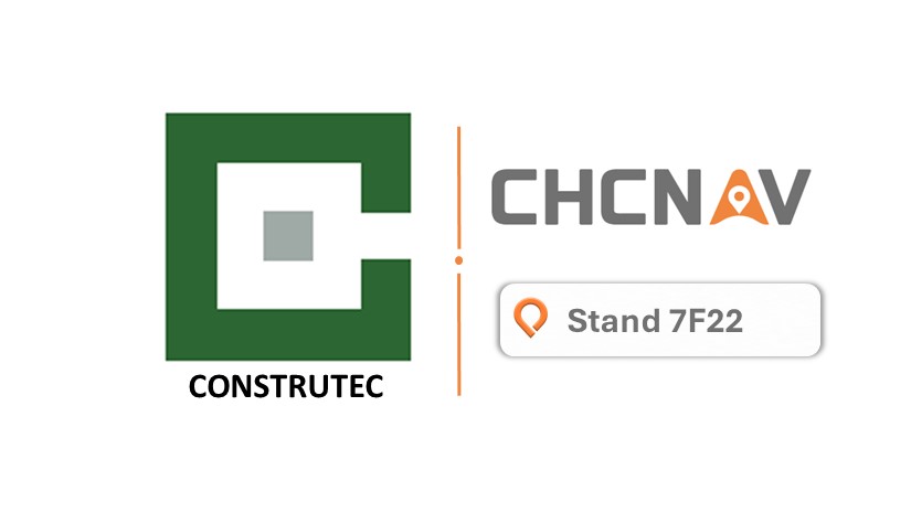 CHC Navigation machine control systems at Construtec 2026.