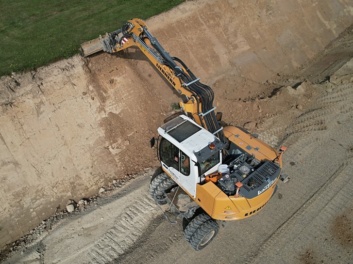 TX73 machine control system display interface in cab