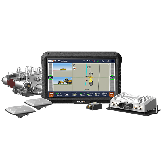 TG63: Automatisches 3D-Machinensteuerung für Grader